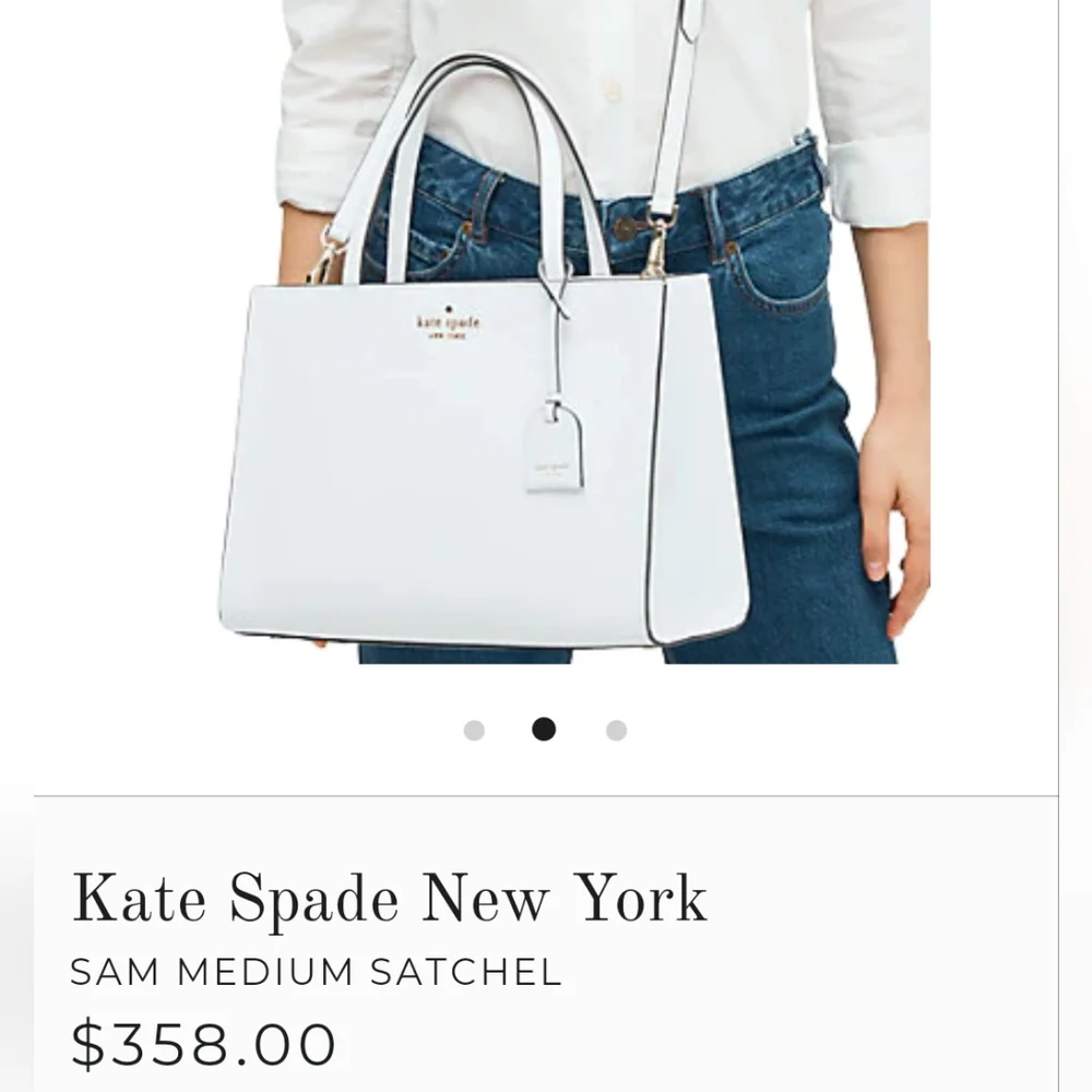 NWOT Kate Spade New York Sam Medium Satchel
